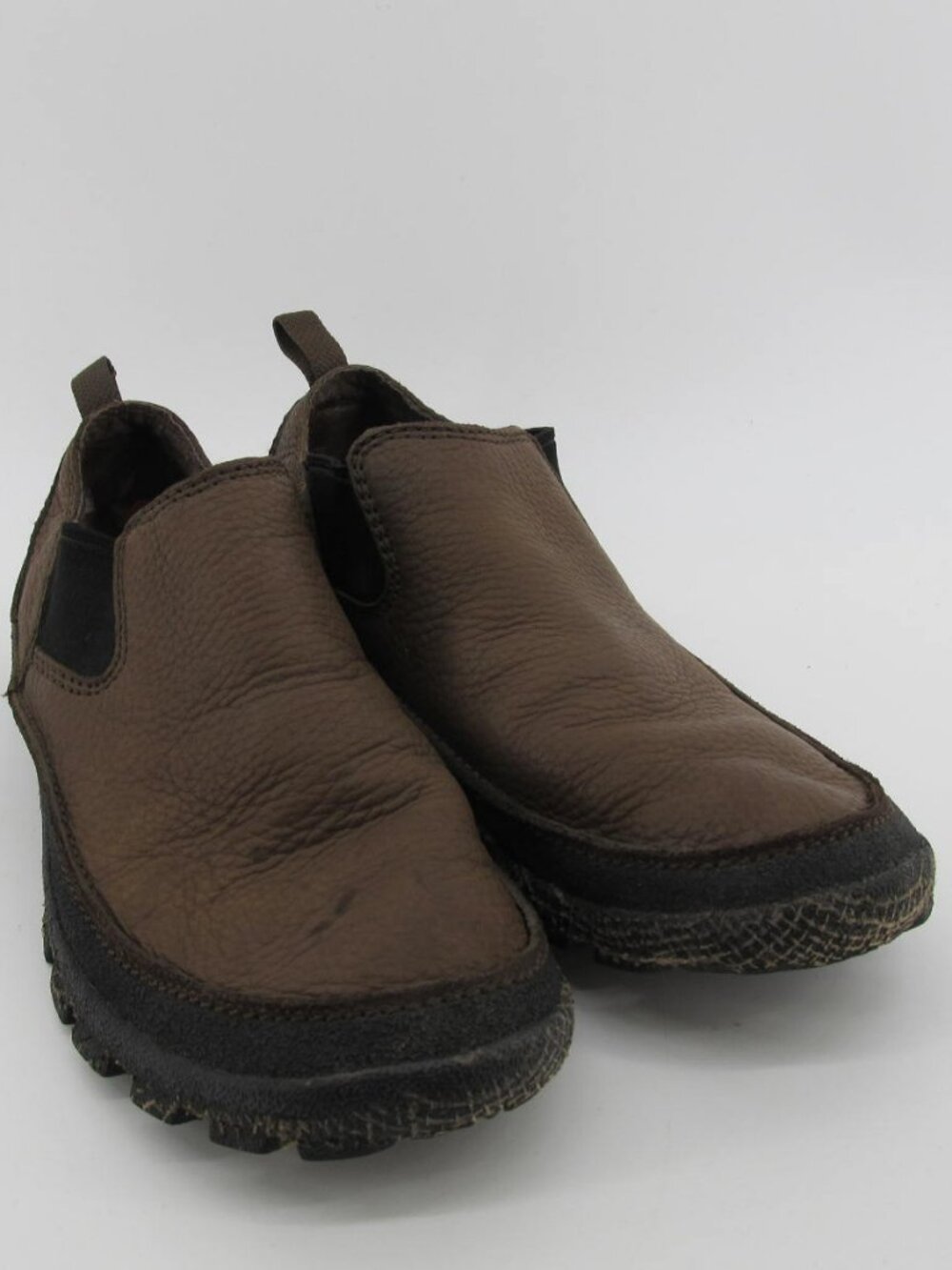 Men’s Columbia Slip On Leather Shoes Size 9.5 TERRATREK SLIP